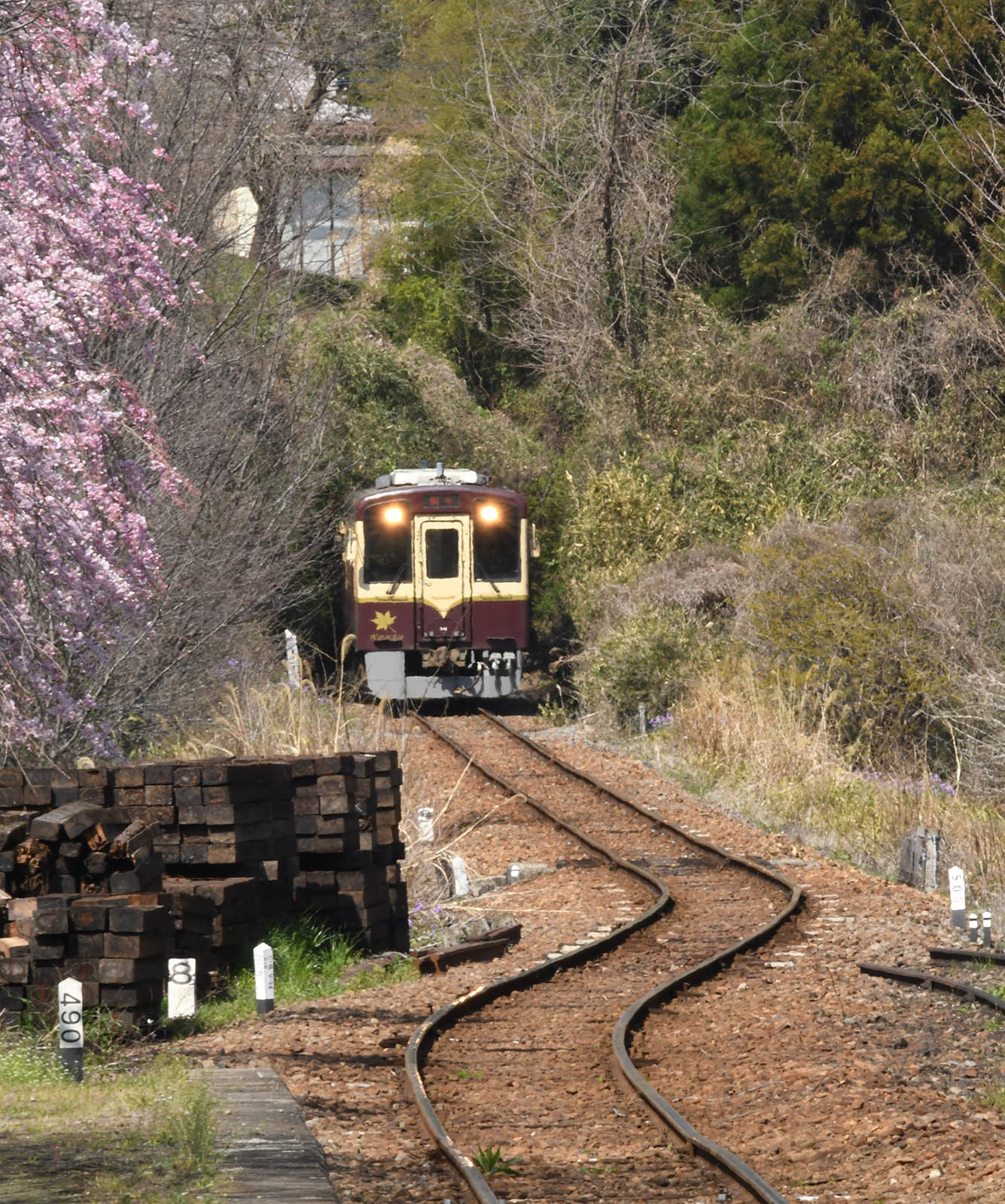 【わたらせ渓谷鉄道】上神梅駅 （続）倫敦巴里